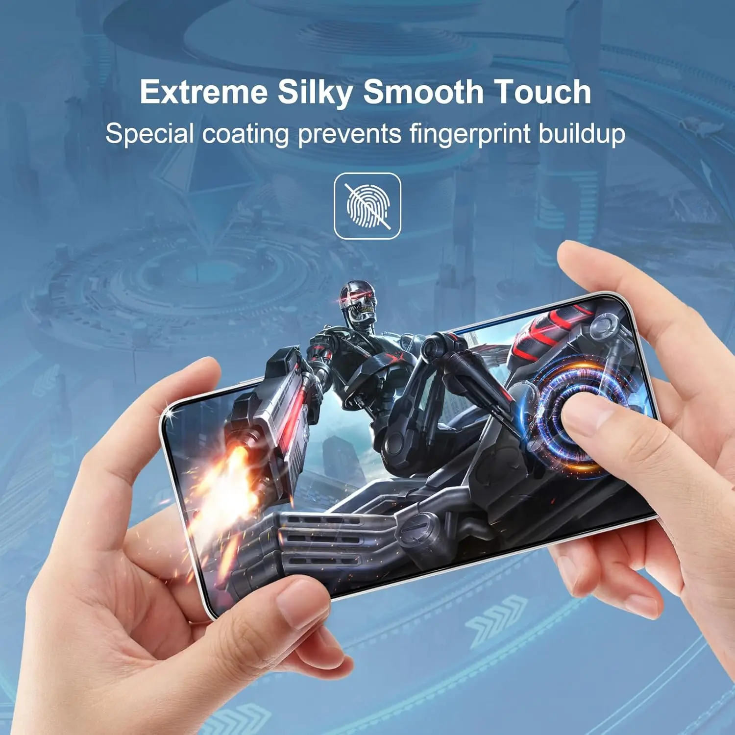 Premium Tempered Glass Screen Protector - 9H Hardness, Transparent & Anti-Scratch