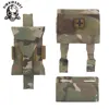 Micro Trauma Kit Tactical Hunting Vest Accessories TKN First Aid Kit Tourniquet Hammock IFAK EDC MOLLE Waist Belt Bag 5