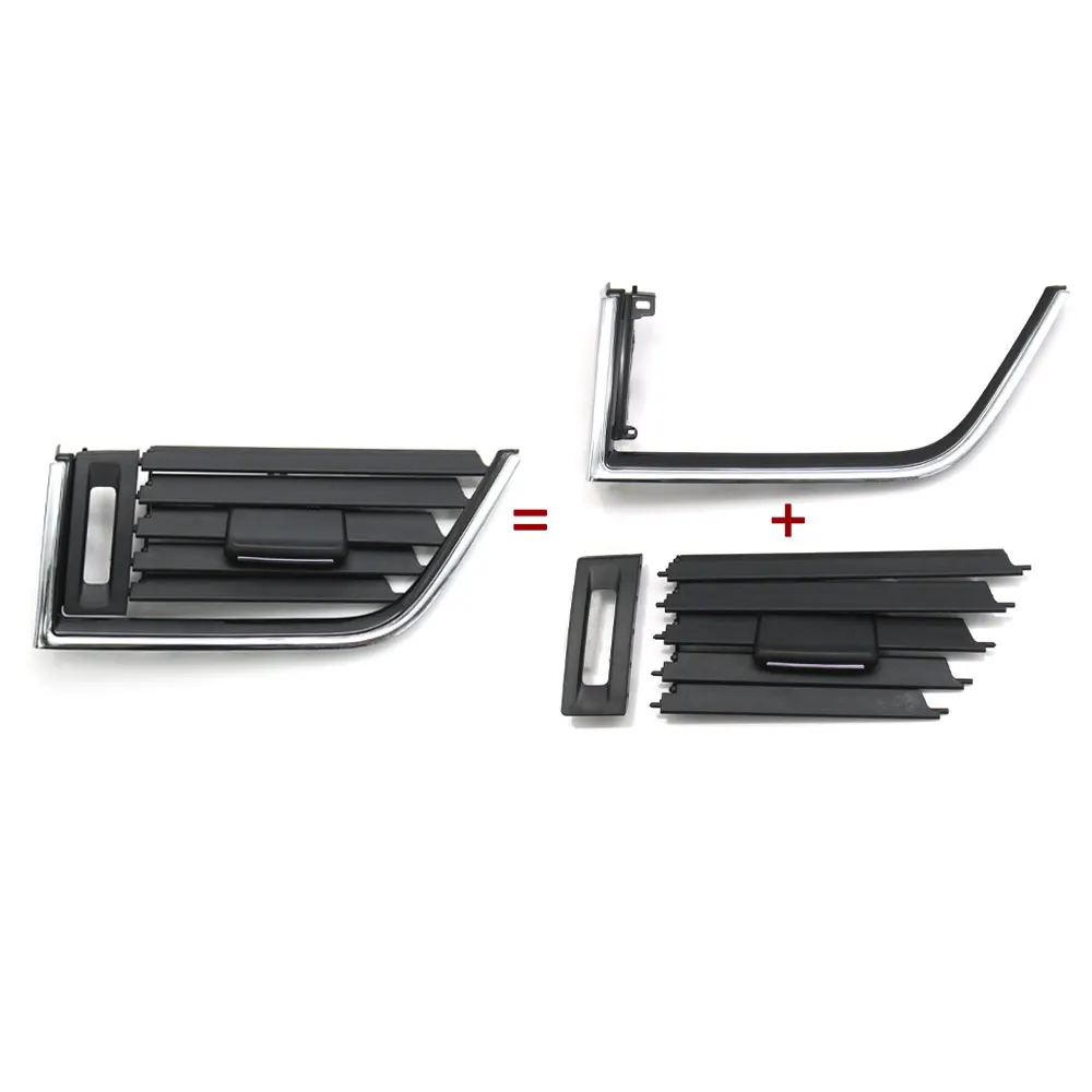 프론트 대시보드 에어컨 좌우 AC 벤트 그릴 아웃렛 패널 커버 스코다 옥타비아 2015-2021 5E0819701 5E0820951