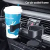 Car Cup Holder for Air Vent - Universal Auto Drink Rack Stand for Water Bottles & Ashtray 1
