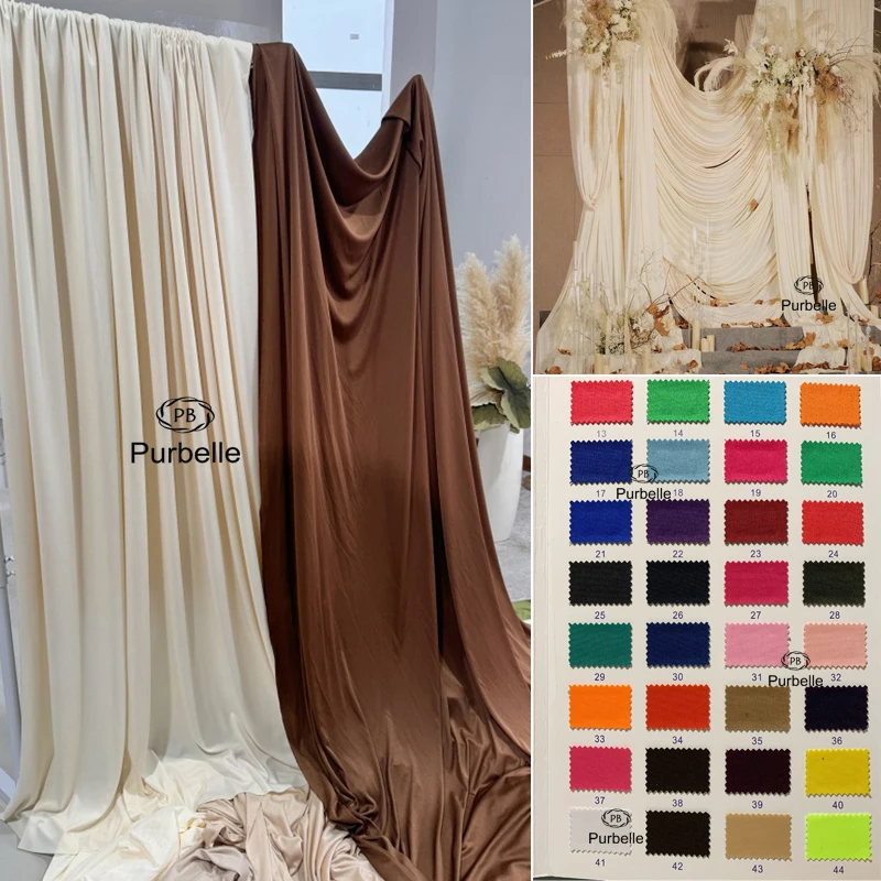 Ivory Stretch Fabric 1