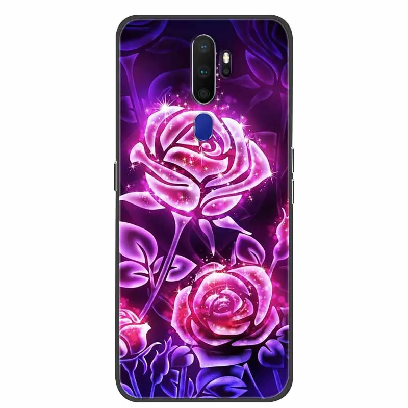 Elegant Marble Soft TPU Silicone Phone Case - Stylish Bumper Cover with Cat Design