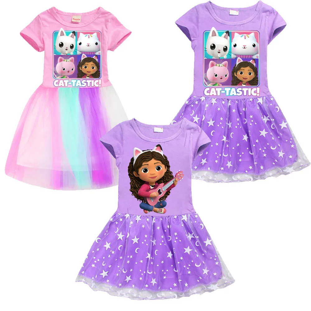 Kids Girls Clothing Dollhouse Dresses Dress Costume Clothes