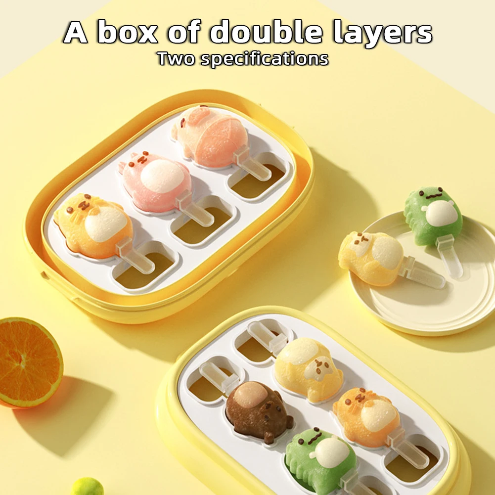 

Animal Ice Cream Mold Quick Release Ice Stick Making Tool For Summer Party