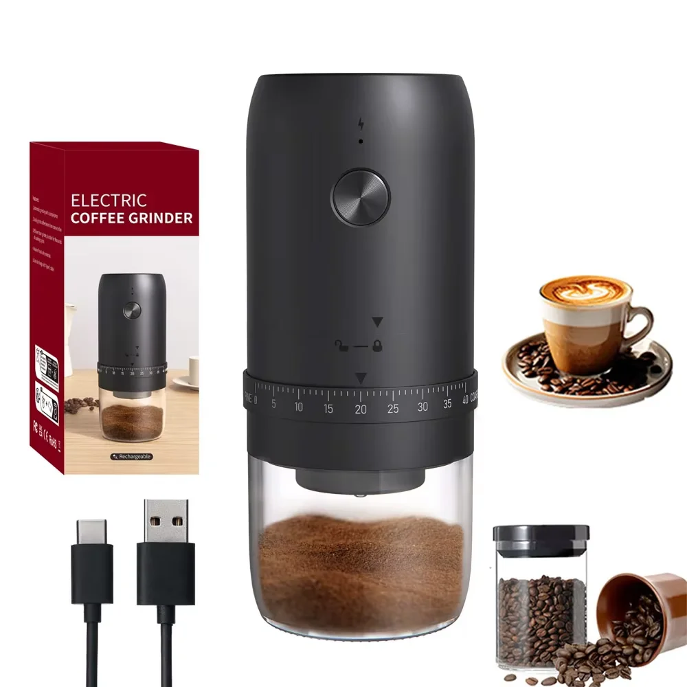مطحنة قهوة كهربائية محمولة