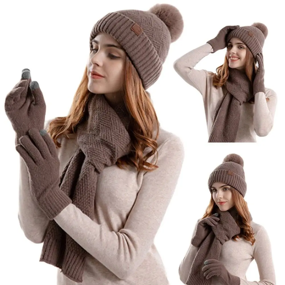 Cold-proof Twisted Hat Riding Fashion Scarf And Hat