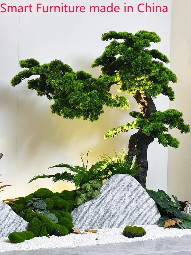 

stone Jingmo Fang Indoor Snow Wave Simulation Decoration Outdoor Garden Landscape Japanese Rockery Layout Prop