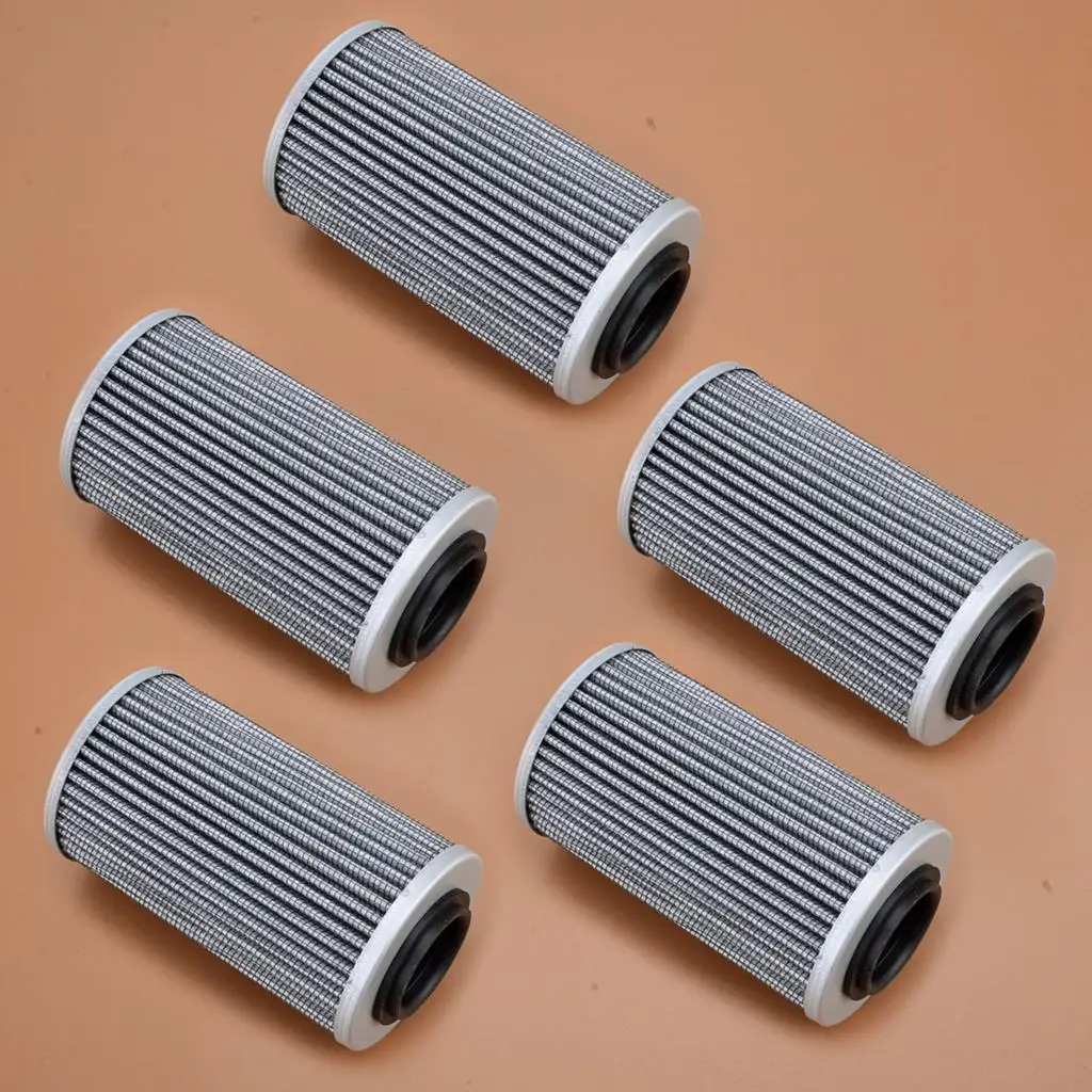 5Pcs Durable Marine Oil Filter 420956744 Fit For Sea-Doo Seadoo Rxt-X Rxp-X Gtx Limited 300 2016 2017 2018 2019 2020 2021 2022