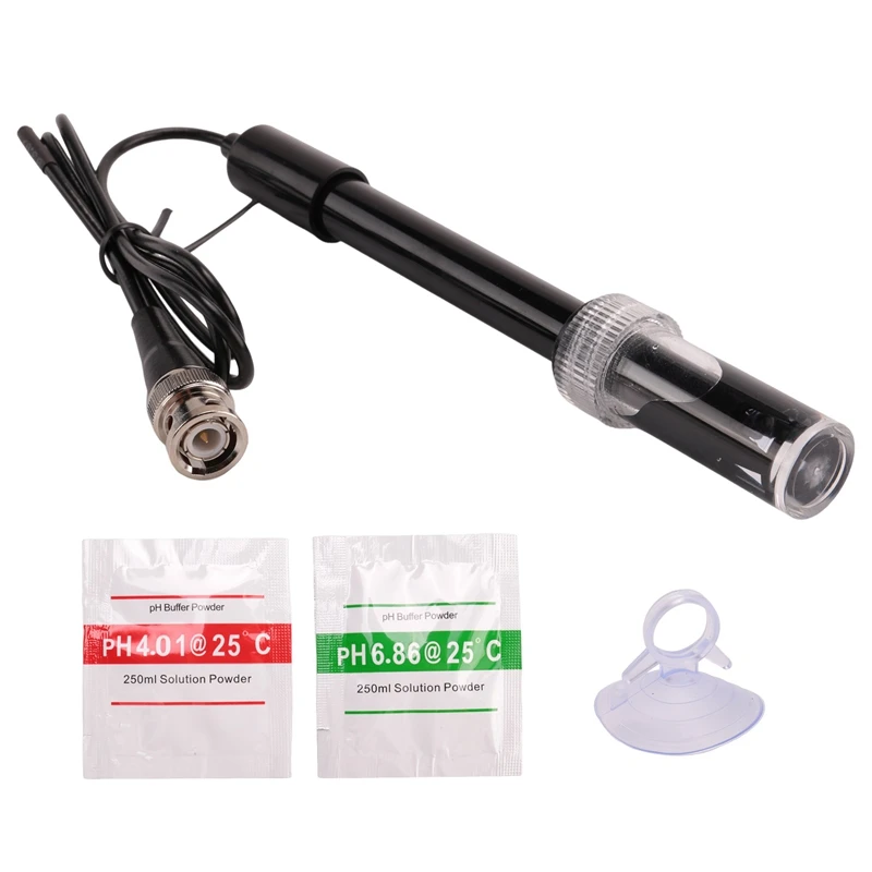 ABXF-Ph Replacement Probe Aquarium Hydroponic Laboratory Electrode Ph Meter Potential Test Bnc Q9 Connector