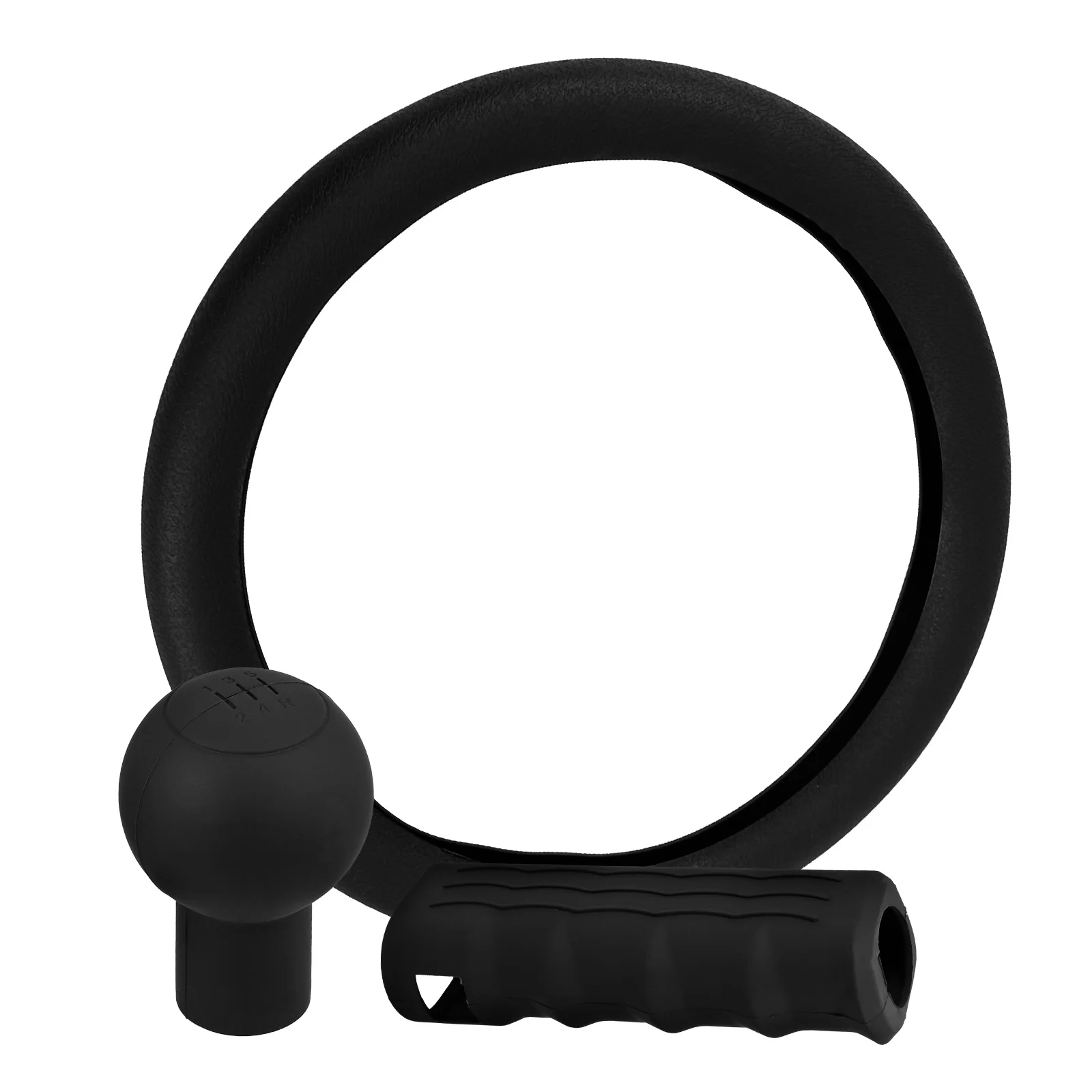 

Car Steering Wheel Cover Cars Vehicle Black Universal Interior Accessory Handbrake