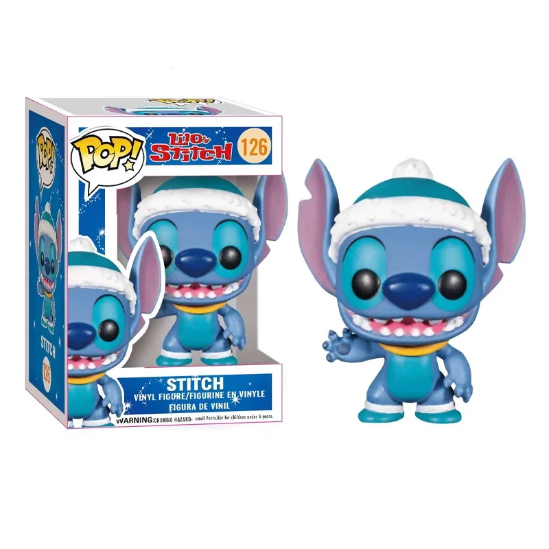 thumbnail image 1 of Funko Pop SUMMER STITCH #636 Lilo & Stitch #159 #978 Scrump #128 Lindas figuras de acción Juguetes Colección Muñecas Regalos para niños, 1 of 5