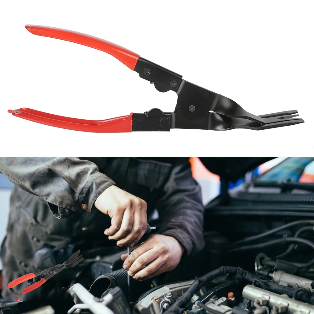 

Buckle Plier Rivet removal tool Light Open Plier Push Down Pincers Car Headlight Lens Opener 1 Pc