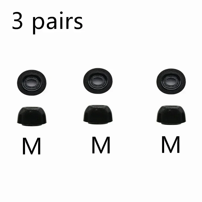 Premium Memory Foam Ear Tips for Superb Sound Isolation and Comfort