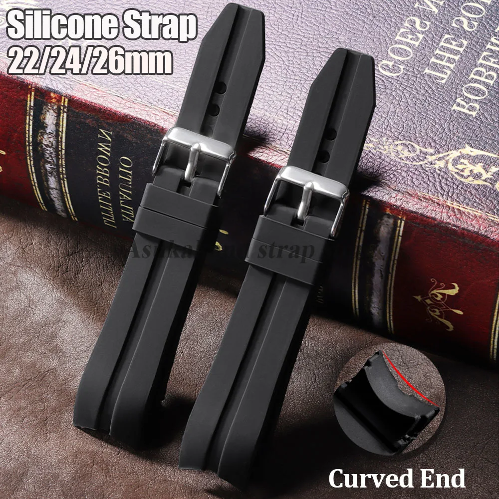 Custom Silicone 22 mm Watches Band CS.PE.B.P.10_K0022404 main image 0