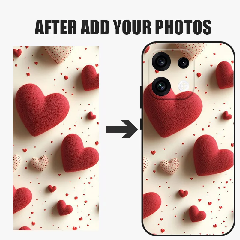 Personalized DIY Photo Black Soft Cover