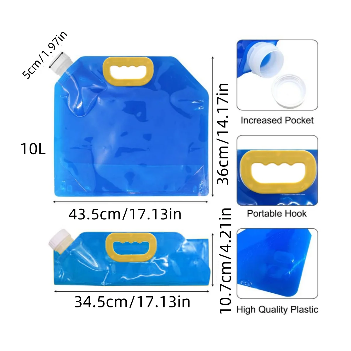 3pcs Waterproof Water Bag 6