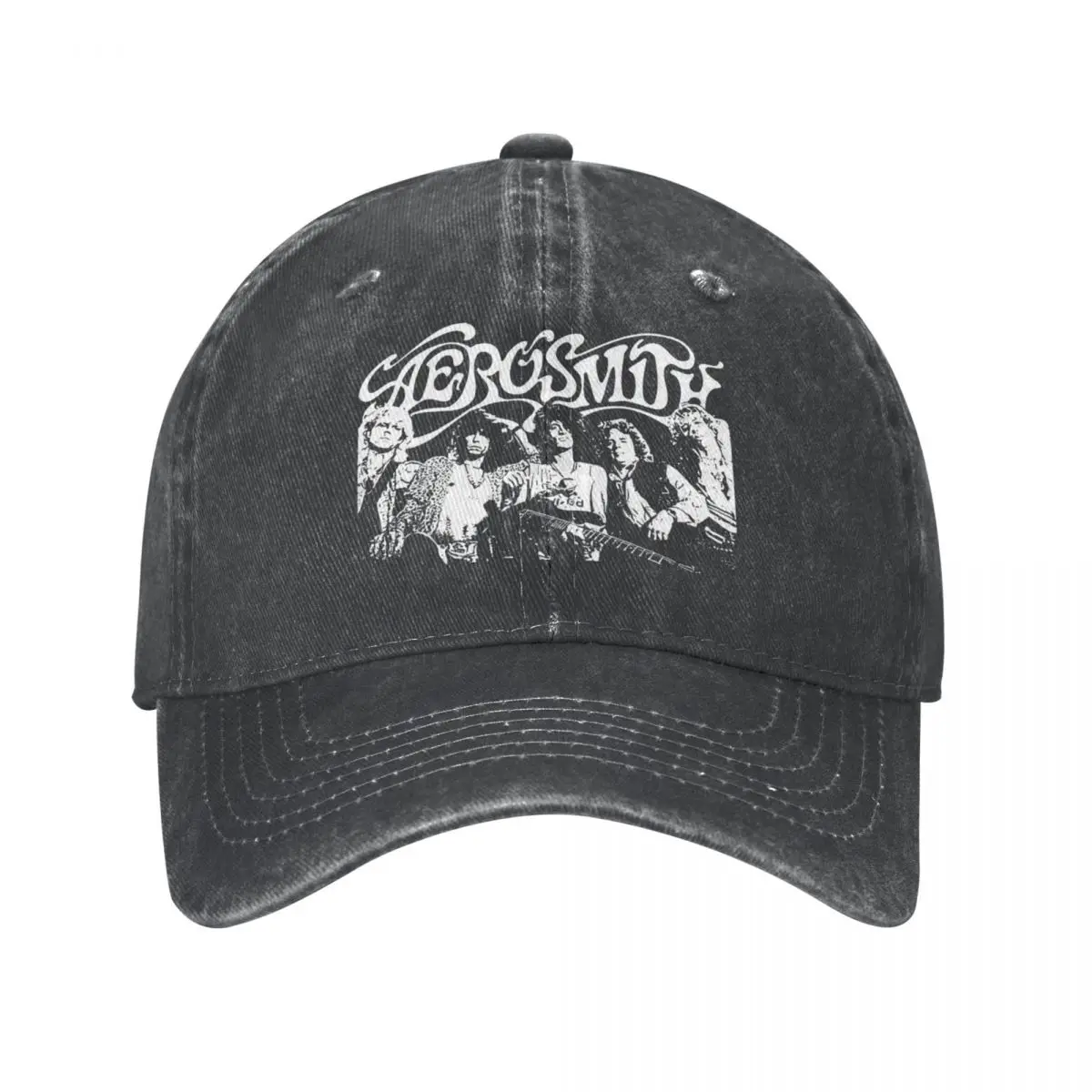 

Fashion Retro Music Rocks Aerosmith Band Hat for Men Women Distressed Washed Snapback Cap Heavy Metal Outdoor Workouts Hats Cap