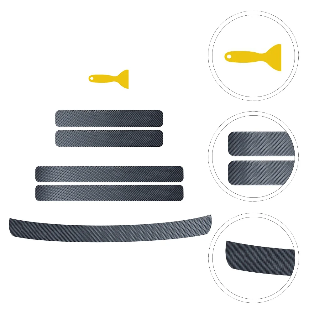 

Anti-scratch Stickers for Cars Door Sill Decoration Scuff Plate Threshold Strip