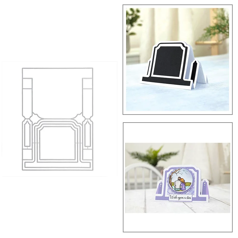 

Металлические Вырубные штампы Deco Centre Stepper Card для «сделай сам», альбом для скрапбукинга, бумажных открыток, украшения, тиснение