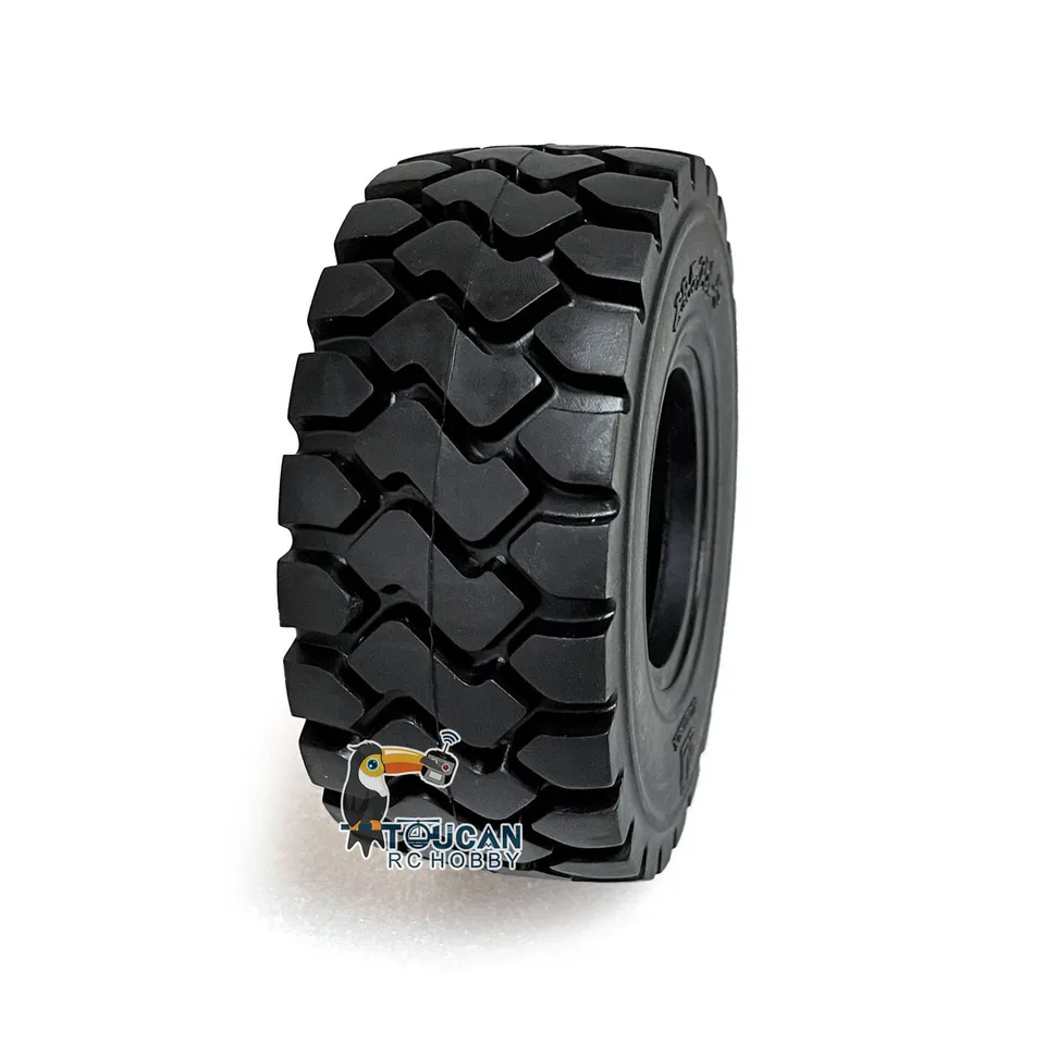 JDM Pneumatici In Gomma Per Ruota Modellismo RC 1/14 - Camion Tamiya Lesu Off-Road - 5
