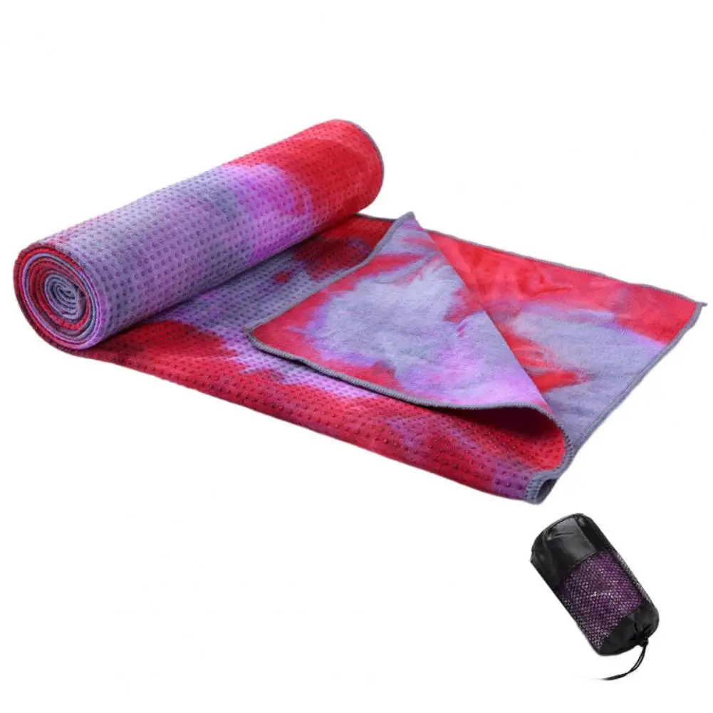 Toalla Yoga Antideslizante Rosa - silicona