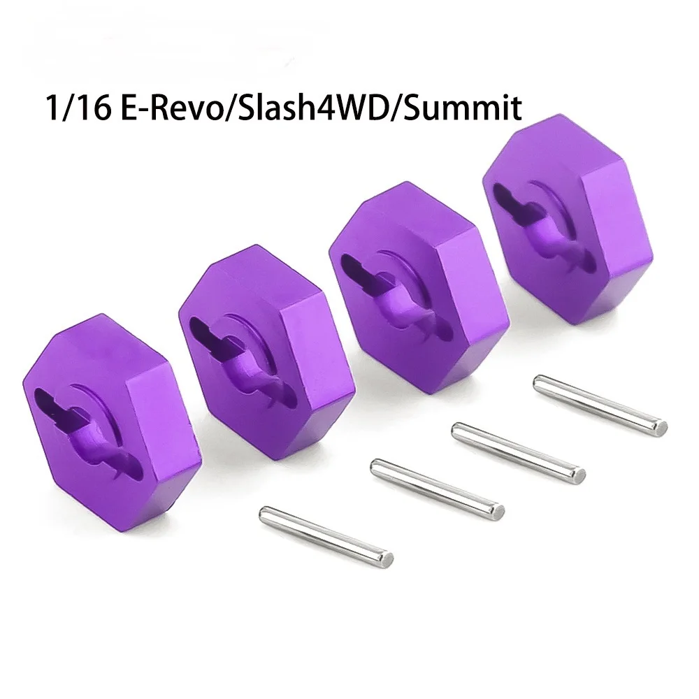 thumbnail image 2 of RC Car Aluminum Wheel Hex & Lock Nut Set - Upgrade Parts For MJX Hyper GO 1/16 & 1/14 Scale 2 of 10
