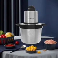 Hachoir électrique 1500 W, robot de cuisine 6,5 L pour viande, légumes, fruits – 3 vitesses, lames en acier inoxydable, facile à nettoyer 2