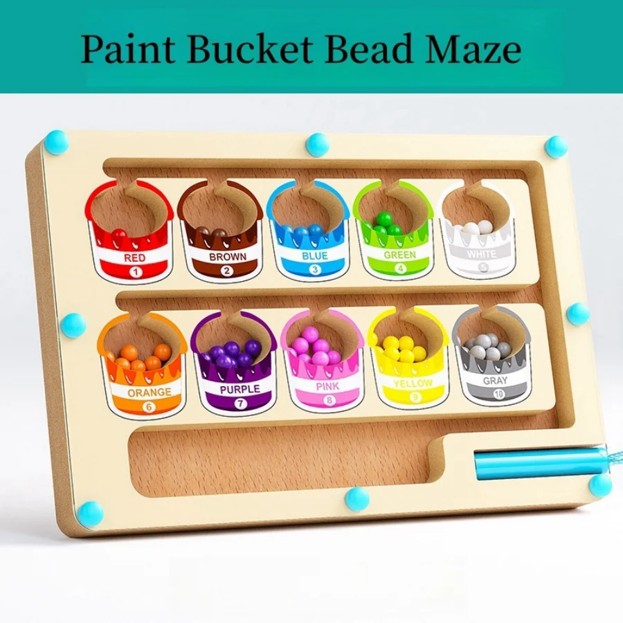 لعبة المتاهة المغناطيسية التعليمية للأطفال - تطوير...