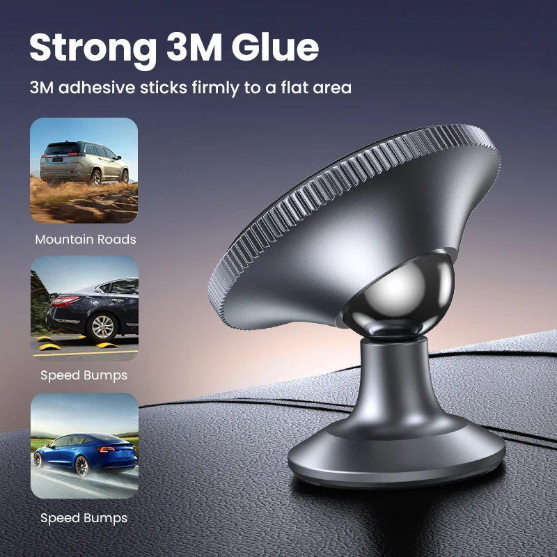 UGREEN Magnetic Car Phone Holder for iPhone 15 14 13 Pro Max Samsung Xiaomi Car Holder for Phone Dashboard Phone Holder Stand