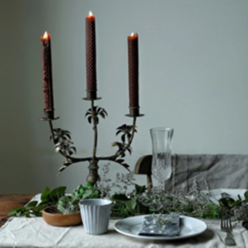 

Retro Pillar Candle Holders Garden Unique Luxury Living Room Ideas Iron Table Candle Holders Glam Porte Bougie Party Decoration