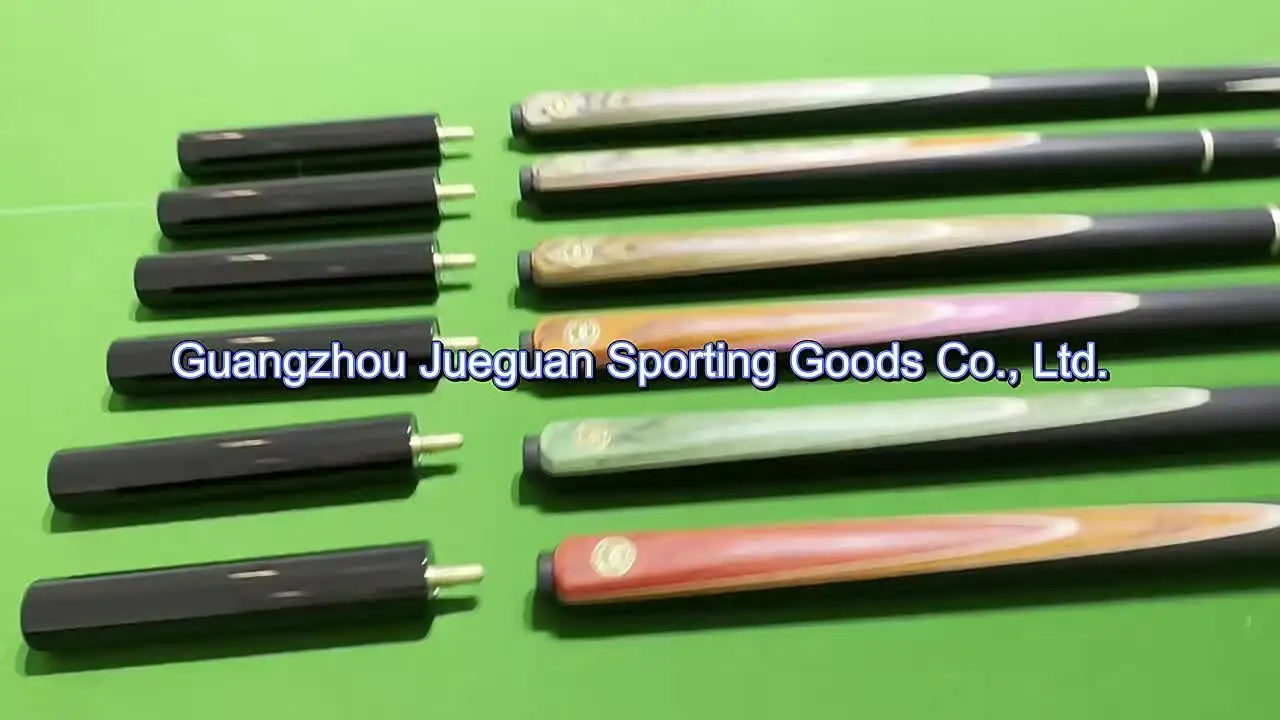 Queue De Billard Carbone 9mm - 1,45m - Professionnelle - 2 Parties