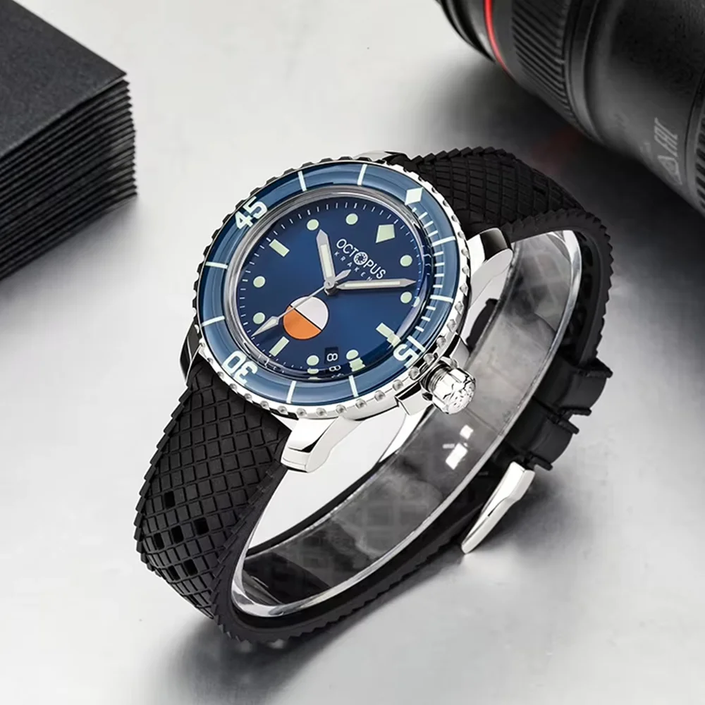 Octopus Kraken 40mm Men's Diving Automatic Mechanical Watch300m Waterproof316l Stainless Steel Sapphire Crystal Luminous Watches, Alina Gadgets