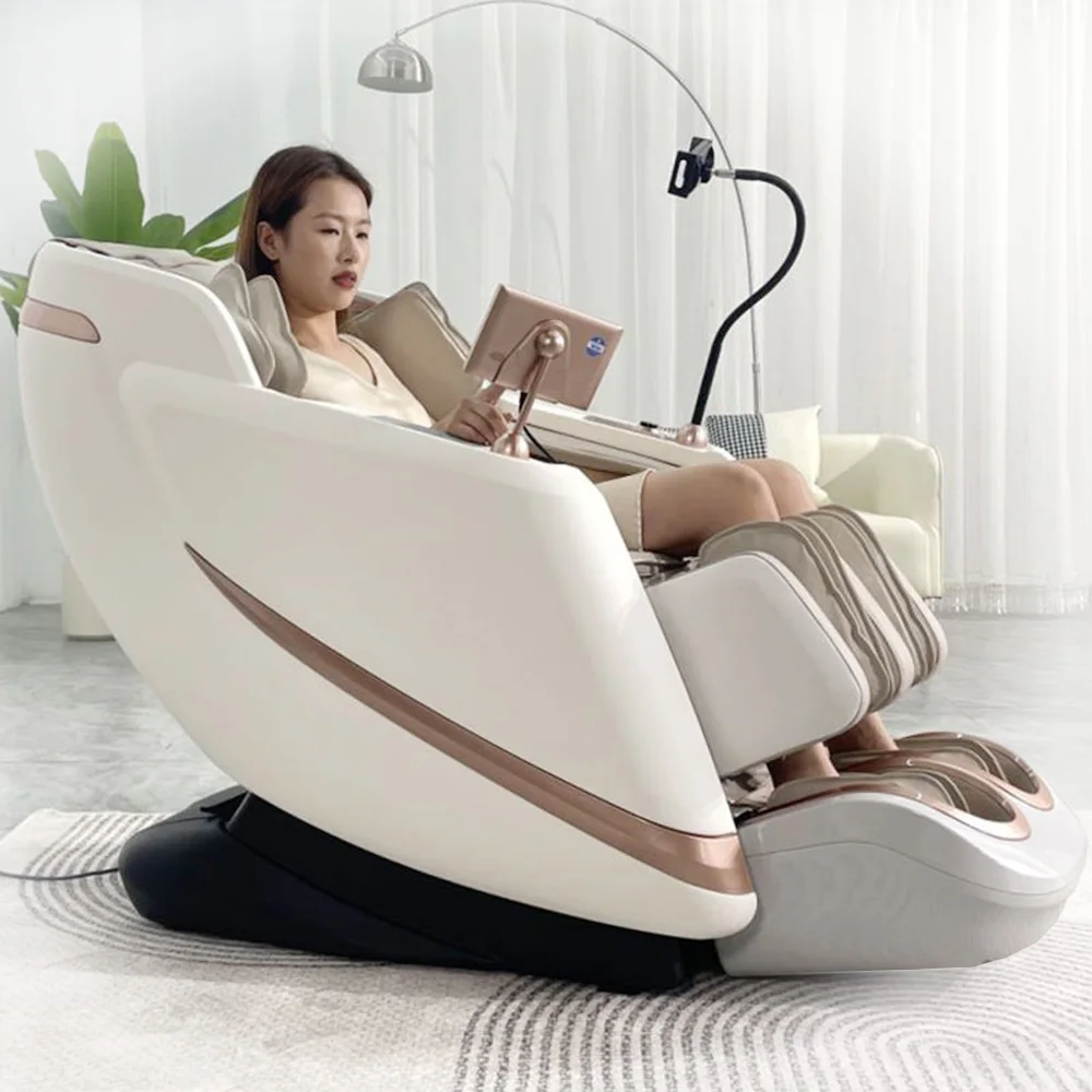 2024 Chair Massage Luxury Thai Stretch 4d Massage Chair Foot Spa Full ...