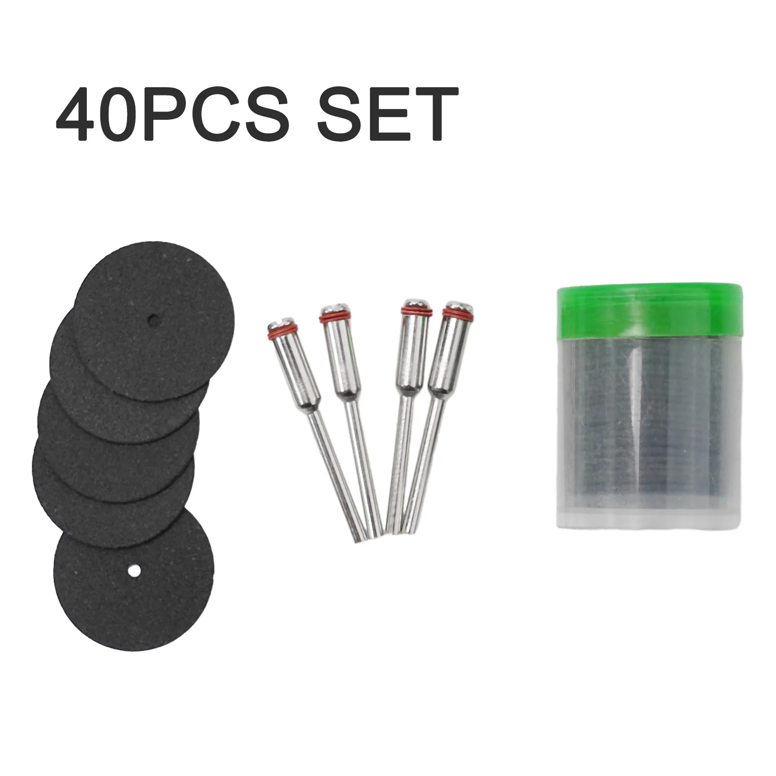 

Cutting Disc Grinding Wheel 2mm Hole Circular Saw Blade For Grinding/cutting Replacement Resin+Metal 40pcs/set