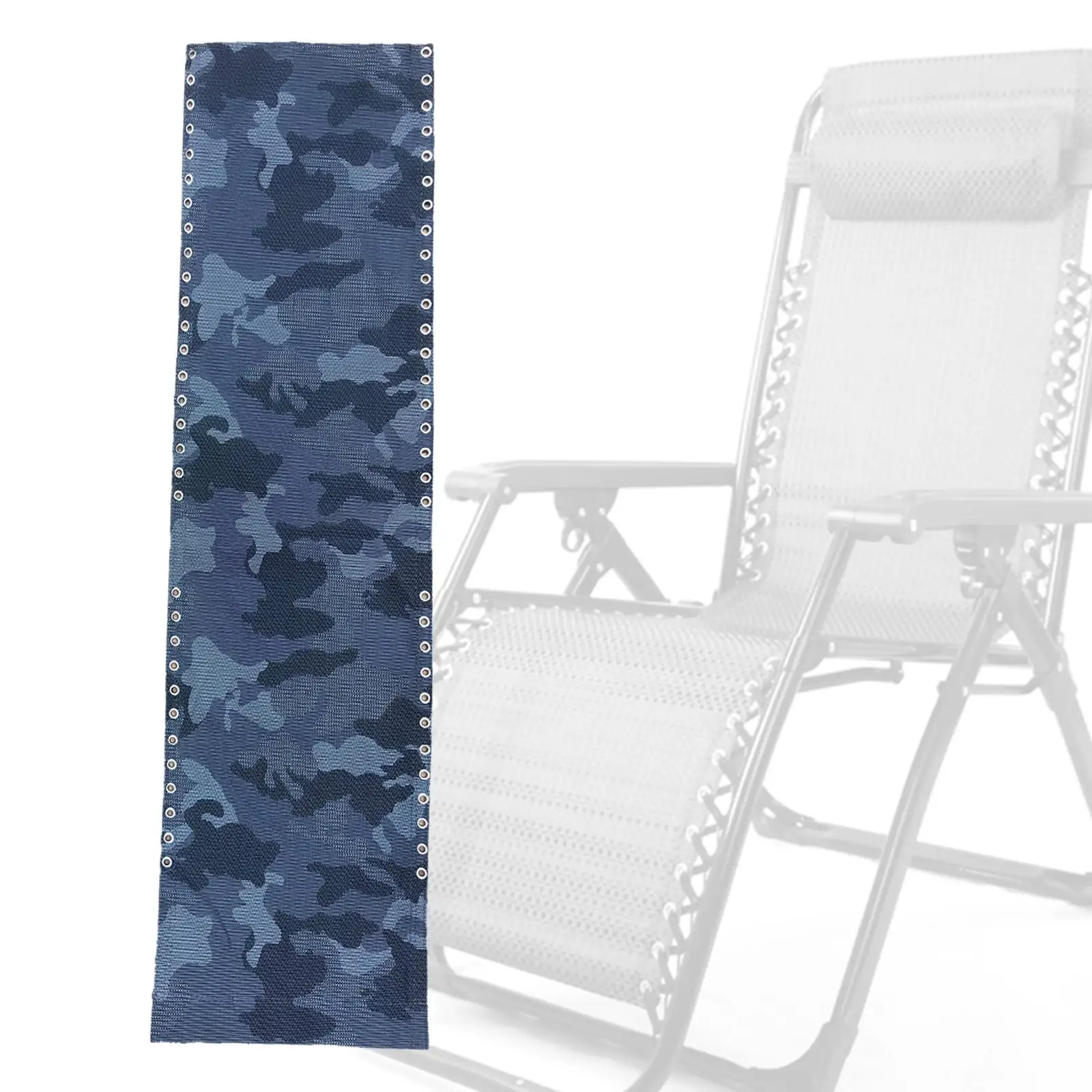 Mesh Cloth Lounge Chair Cloth Breathable Recliner Cloth Replacement Fabric Chair Accessories for Garden Folding Chair