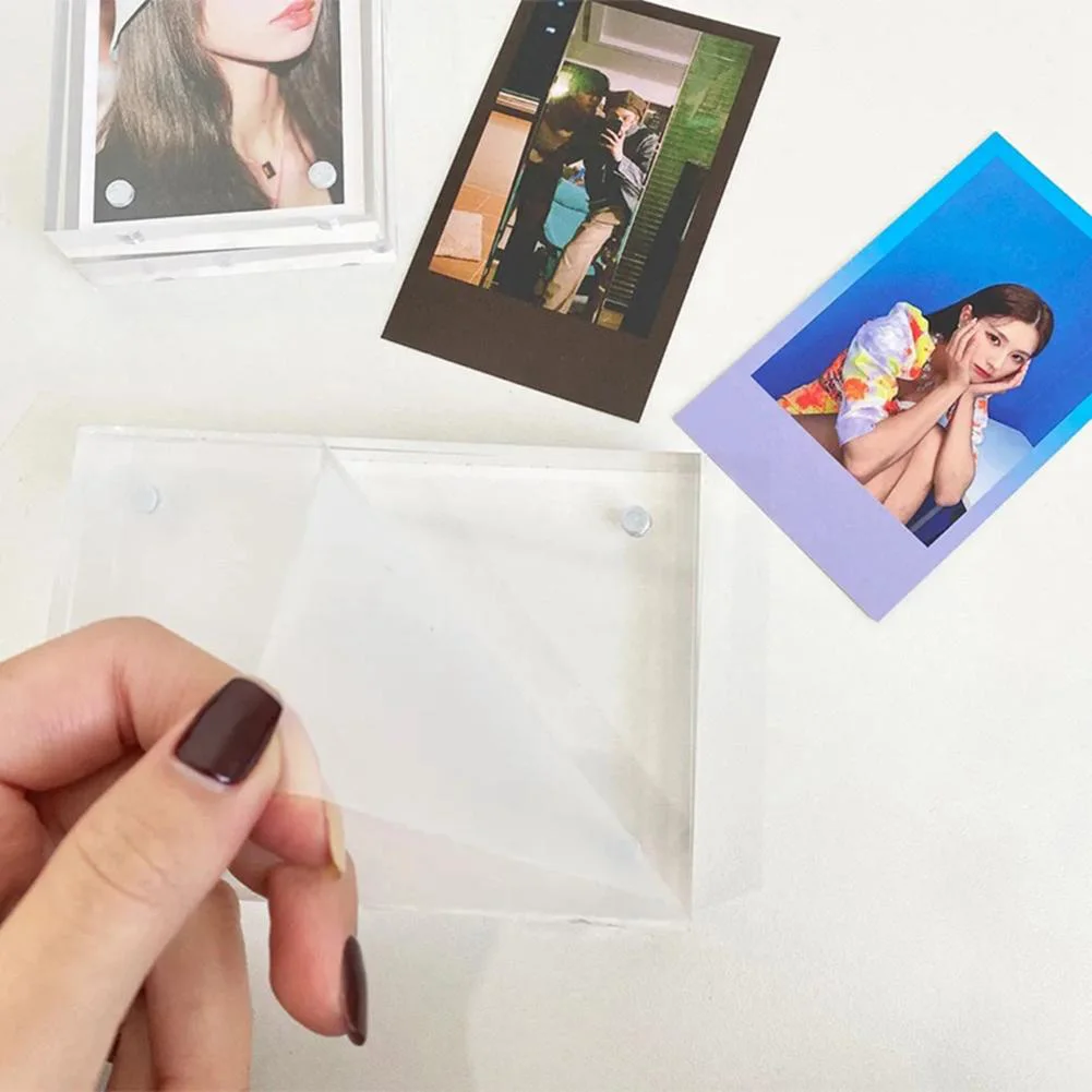 

Decor Photo Frame 3size Desktop Home Hot Sale 1pc Acrylic Christmas Thanksgiving Transparent Practical Durable