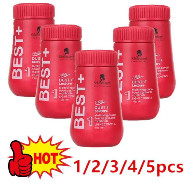 1/2/3/5PCS Hair Mattifying Powder Increases Hair Volume Captures Haircut Unisex Modeling Styling Hair Powder