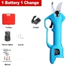 Cordless Pruner 2000mAh Lithium-ion Electric Pruning Shear Efficient Fruit Tree Bonsai Pruning Garden Tree Branches Cutter 6