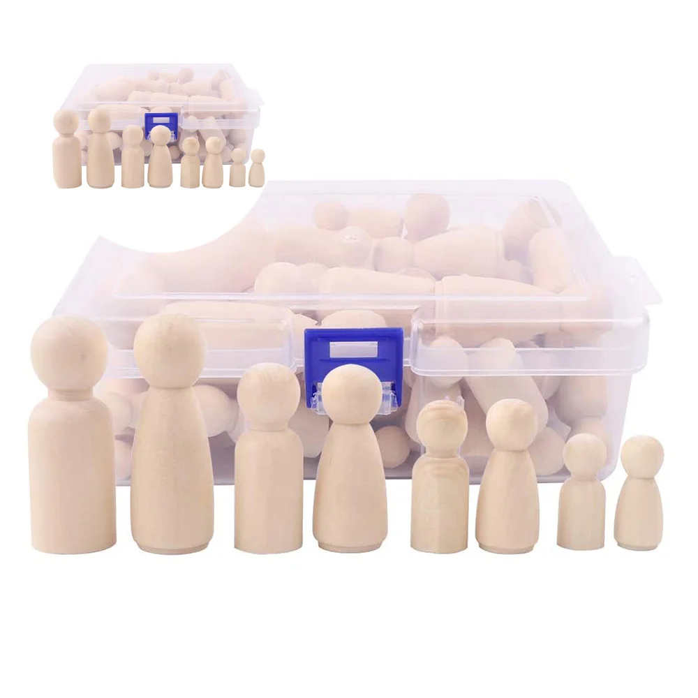 

50 шт./коробка, деревянные фигурки