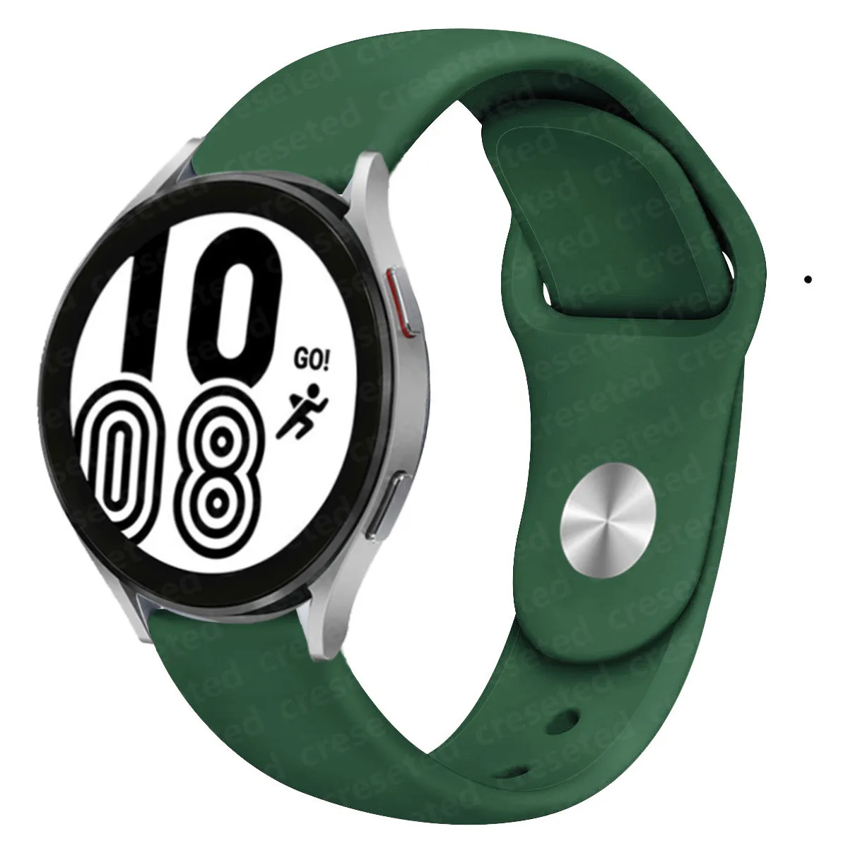 Premium Silicone Watch Band - 20mm/22mm Adjustable Bracelet