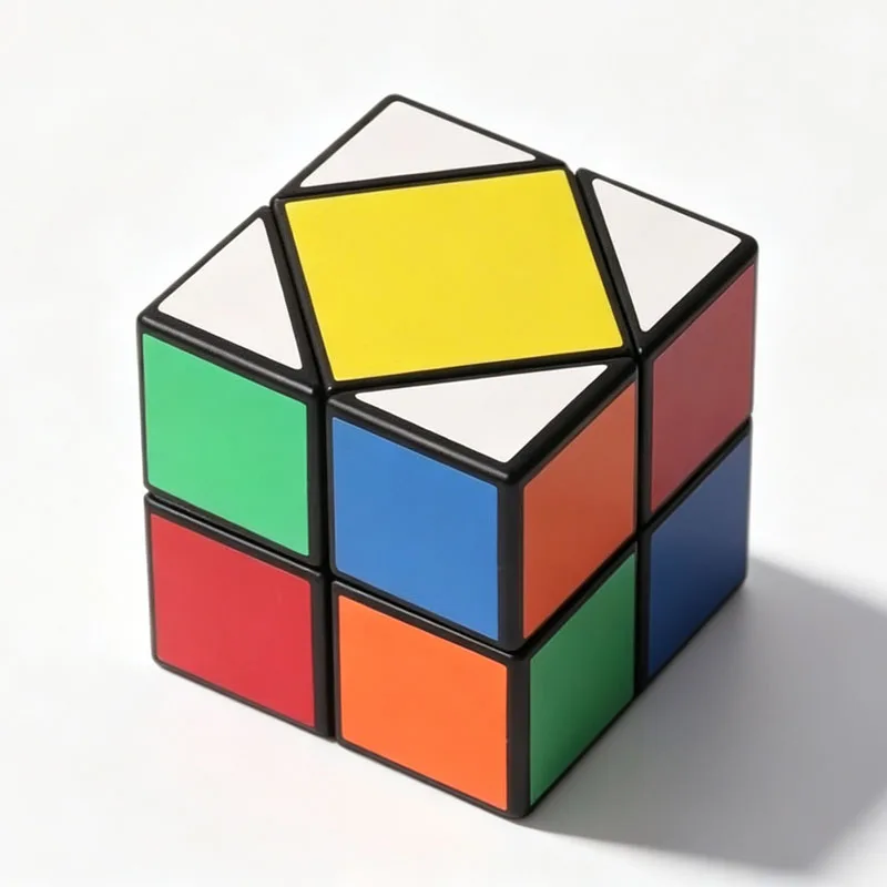 DuoMi Skew Cube 2x2 어린이 및 성인을 위한 교육용 퍼즐 장난감 생일 크리스마스 선물 кубик рубика профессиональный