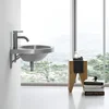 304 Stainless Steel Wash Basin  Stain-Resistant Wall-Mounted Sink  Large Opening Balcony Sink Rust-Free Bathroom Wash Basin 3
