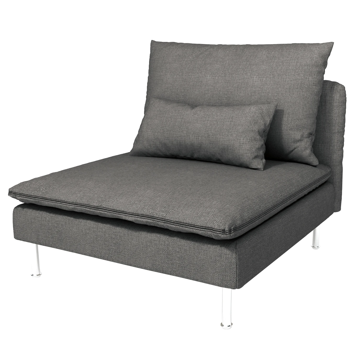 CRIUSJA Couch Cover for SÖDERHAMN 1 Seat Sofa, Sofa Cover for 1 Cushion Couch, Sofa Slipcovers for Living Room, Couch Cover 5