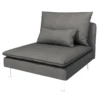 CRIUSJA Couch Cover for SÖDERHAMN 1 Seat Sofa, Sofa Cover for 1 Cushion Couch, Sofa Slipcovers for Living Room, Couch Cover 5