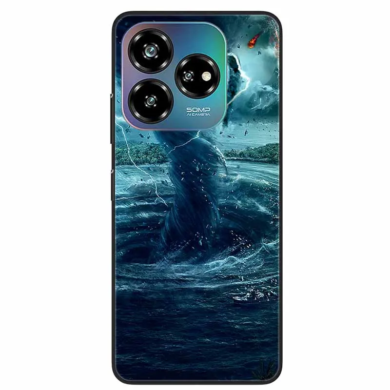 Cartoon Silicone Soft Phone Case - Protective Cover Bag in Vibrant Design