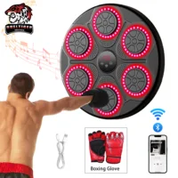 New Music Boxing Machine Smart Bluetooth Wall Mounted Music Boxing Trainer Gym Home Electronic Boxing Target Punching Equipment 2