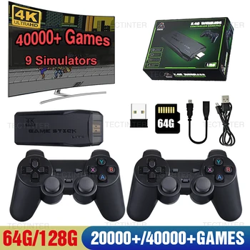 Console per videogiochi M8 2.4G doppio Controller Wireless 20000 giochi TV Game Stick 4KFor PS1/FC/GBA lettore di giochi portatile retrò 1