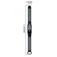 Breathable Strap For Xiaomi Mi Band 3 4 5 6 7 Smart Watch Wrist M3 M4 Bracelet For Xiaomi MiBand 7 6 5 Miband Strap Replacement - Image 5