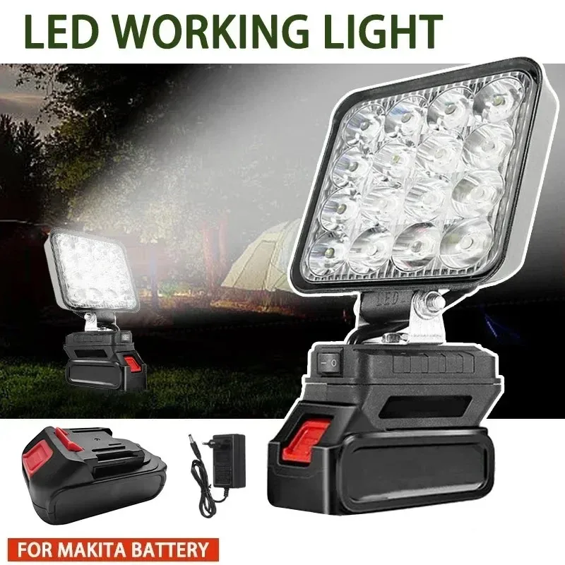 Lampa LED na akumulator od Makity za $9.71 / ~38zł