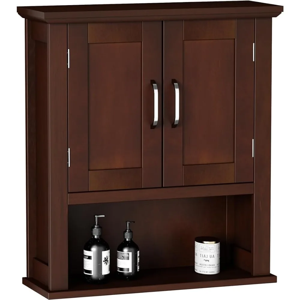 

Wood Wall Cabinet With Doors Bathroom Cabinets Medicine Cabinet With Adjustable Shelves Rustic Cabinet Wall Mounted Freight Free